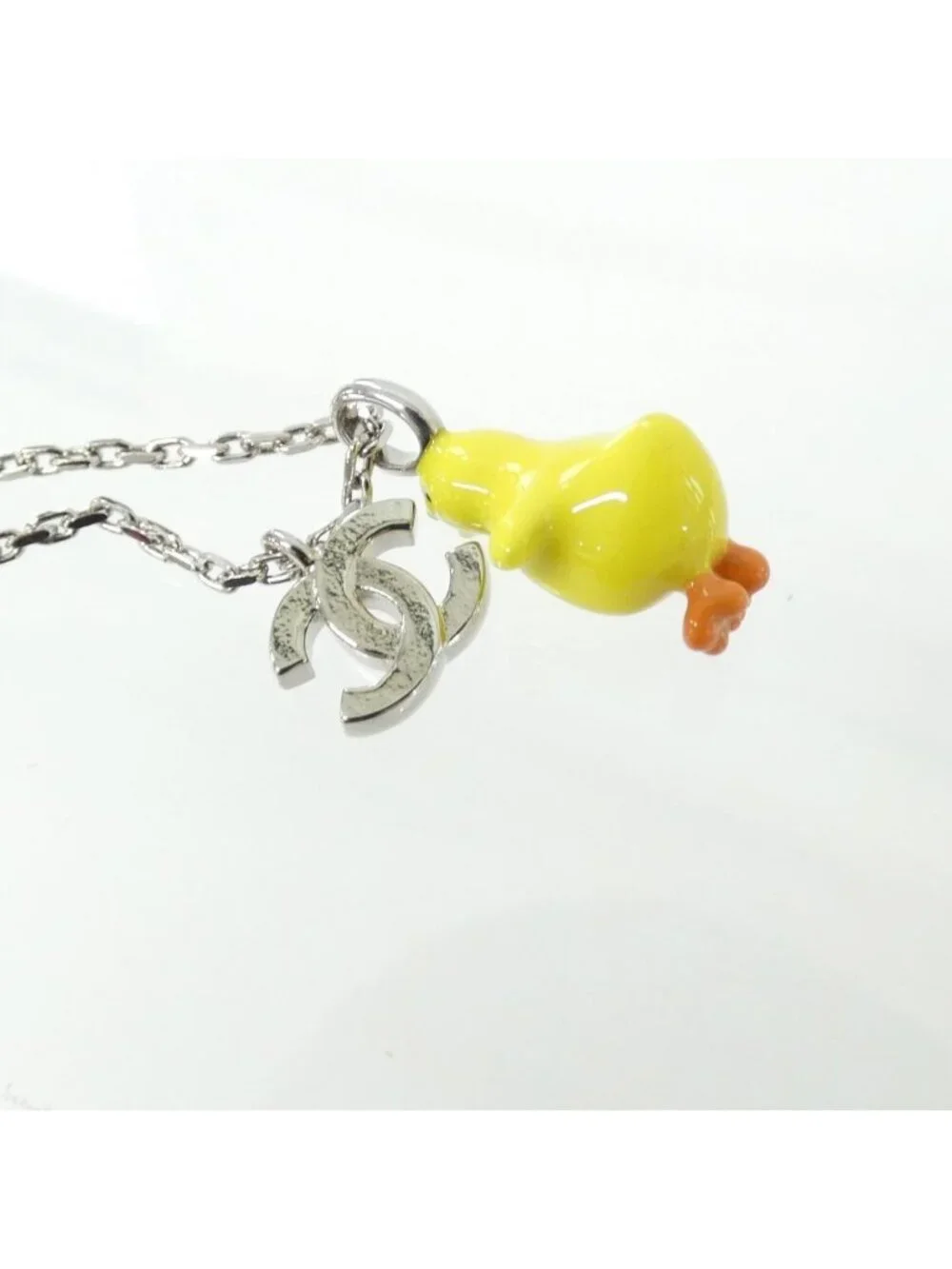 Chanel Necklace Silver